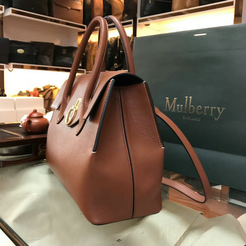 2018 S/S Mulberry Seaton Bag in Tan Silky Calf Leather - Click Image to Close